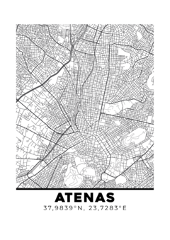 Conjunto de Mapas cuidad Imprimibles (5 ciudades) en internet