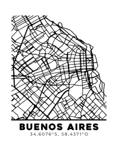 Conjunto de Mapas cuidad Imprimibles (5 ciudades) - tienda online