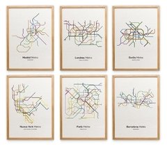 Mapa Metro Nueva York Imprimible - comprar online