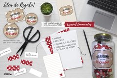 KIT IMPRIMIBLE 100 RAZONES XQ TE QUIERO - comprar online