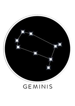 Lámina Signos del Zodíaco Constelaciones