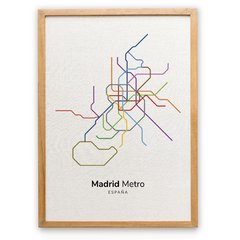 Mapa Metro Madrid Imprimible