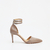 Zapato Oro Cabretilla Nude en internet