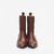 Bota corta Austin en cuero Brown - tienda online