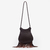 Cross Body Lelock Gamuza Chocolate - tienda online