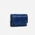 Mini Wallet Vicky exotico Azul Francia - comprar online