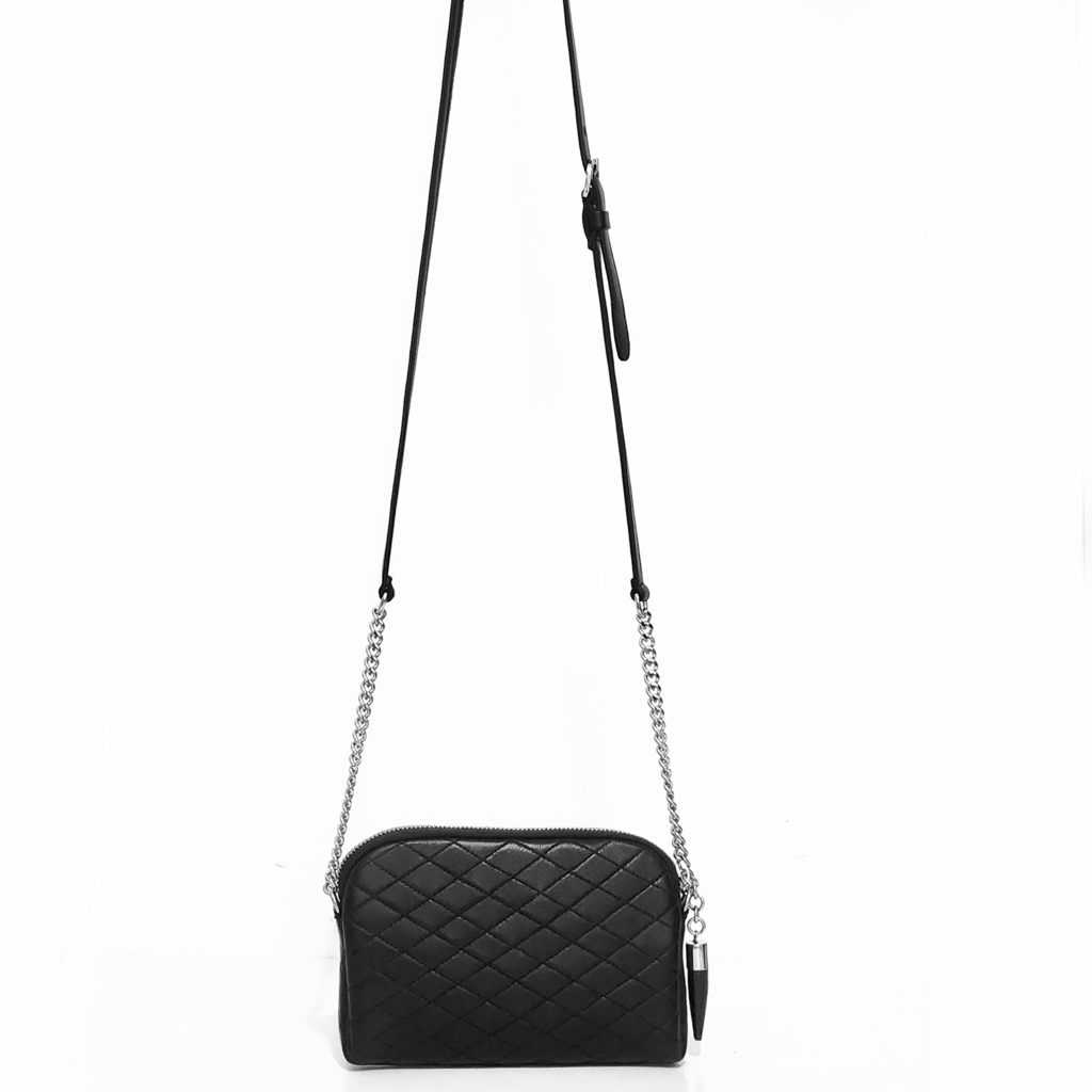 Mini bag negra new arrivals