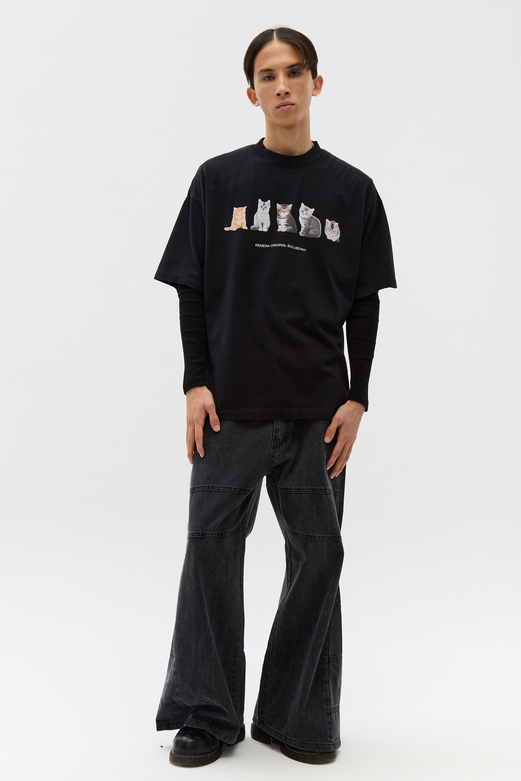 T shirt Transit Black Buy in BULLBENNY