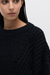 Knitted Sweater [ Axiom ] Black on internet