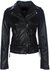 CHAQUETA EN CUERO MUJER; REF: BETY BLACK - MARCA LACHAQUETERIA