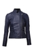 CHAQUETA EN CUERO LCHLW18 AZUL