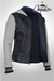 Chaqueta En Cuero Rider Black Beige - comprar online