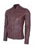 Chaqueta En Cuero Lchl33 Miel La Chaqueteria - comprar online