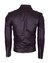 Chaqueta en cuero Bison Lhcl77 Cafe Oscuro - LACHAQUETERIA