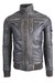 Chaqueta En Cuero Envejecido Komodo D Brown Base Beige - LACHAQUETERIA