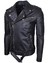 Chaqueta En Cuero Lchl11 Black - comprar online