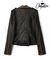 CHAQUETA EN CUERO MUJER; REF: MELANI BLACK - MARCA LACHAQUETERIA - buy online