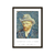 Van Gogh "Self portrait with gray hat" - cuadros en lienzo y papel fotográfico 