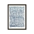 Navy blue mesh fabric - cuadros en lienzo y papel fotográfico 