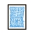Blue mesh fabric - cuadros en lienzo y papel fotográfico 