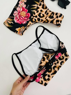 Bikini Top con PUSH UP LEOPARD®️ en internet