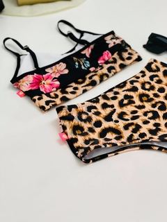 Bikini Top con PUSH UP LEOPARD®️ en internet