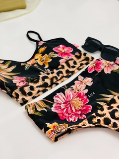 Bikini Top con PUSH UP LEOPARD®️ - tienda online