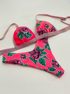 Bikini Triangulo con PUSH UP REVERSIBLE BLOSSOM®️ - KilaKila Original Underwear