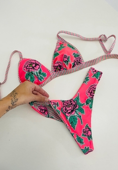 Bikini Triangulo con PUSH UP REVERSIBLE BLOSSOM®️ - KilaKila Original Underwear