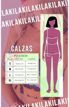 Calza SAPLEX® HOLBOX Butty Push Up (FLATSEAMER) / PREVENTA - KilaKila Original Underwear