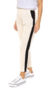 Pantalon alamo  jersey flame algodon, con bolsillos laterales, al tobillo. corte regular talle 1-2-3 Color: tostado-crudo-negro