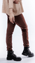 Pantalon bolsillo fidel bengalina con spandex, media cintura elastizada, bolsillos cargo laterales, tiro alto y calce amplio. talle 1 -2-3-4 colores: choco- crudo- negro