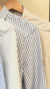 camisa ginebra fibrana alg/pol 70/30, detalles de entredos en canesu delantero y bolsillo plaque lateral izquierdo y tira interna en manga. calce amplio talle unico Color: celeste-beige- gris- blanco