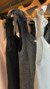 Vestido nudos glow, en viscosa con spandex y lurex, se regula del bretel, calce amplio talle 1-2 Color: white-silver-black-gold
