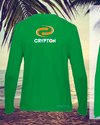 Camisa CRYPTON Manga Longa UV50+ - Cor verde