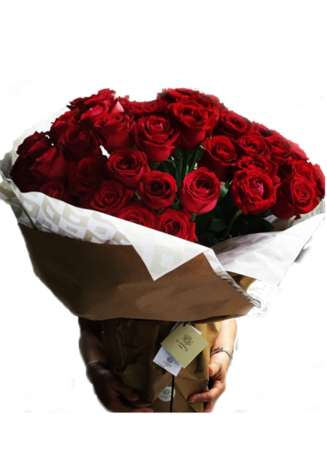 RO23 - 5 doc rosas rojas - comprar online