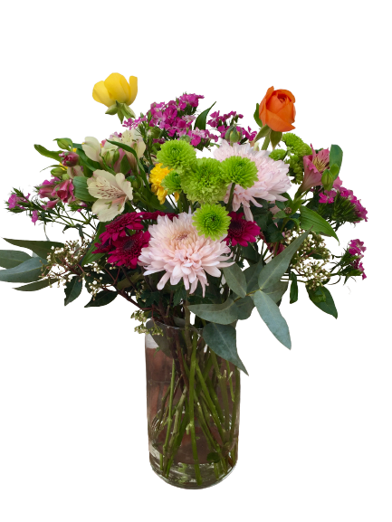 A114 - Arreglo campestre con mix de flores - comprar online