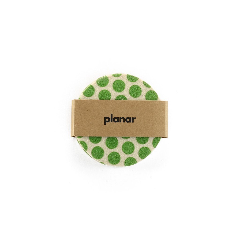 Posavasos Lunares Verdes - comprar online