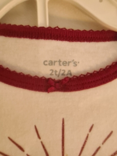 Pijama Carter's 24 meses y talle 2 - tienda online