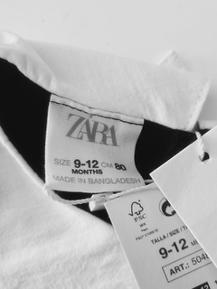 Remera Zara 9 a 12 meses en internet