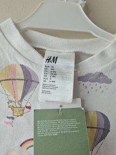 Pijama h&m 6 a 9 meses - comprar online