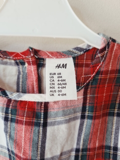 Vestido H&M 4 a 6 meses - comprar online