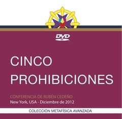 DVD Cinco Prohibiciones - Conferencia | Rubén Cedeño