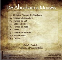 DVD De Abraham a Moisés (Biblia I) - Documental | Rubén Cedeño - comprar online