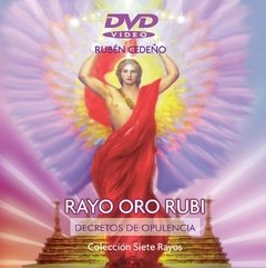 DVD Rayo Oro Rubí Decretos de Opulencia - Animación visual de la Llama