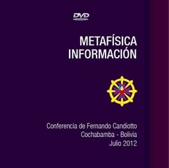 DVD Metafísica Información - Conferencia | Fernando Candiotto