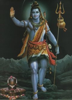 Lámina del Señor Shiva