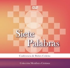 DVD Siete Palabras - Conferencia | Rubén Cedeño