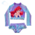 Malla Princesas Ariel Disney Traje De Baño Infantil Bikini Premium