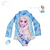 Imagen de Malla Enteriza Frozen Elsa Traje De Baño Infantil Premiun Disney